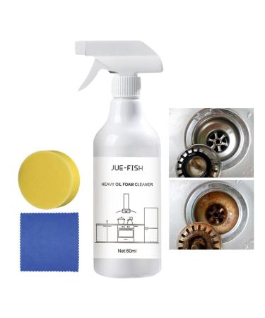 Bubble Cleaner All-Purpose Bubble Cleaner | Foam Cleaner No Rinse Fade-Resistant Matte Finish Dense Foam for Floor Sink Pot Faucet Stove Rowces