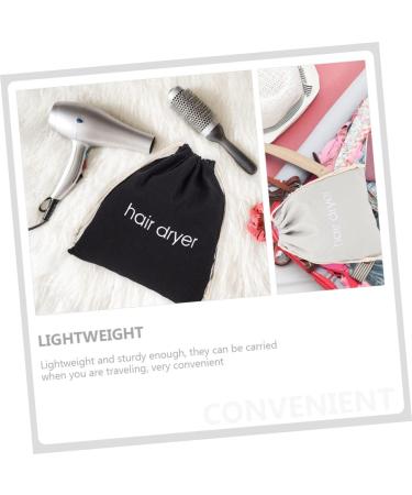 BELLIFFY 2pcs Hair Dryer Storage Bag Blowdryer Drawstring Packing Bag Anti-scratch Bags Storage Bags Fabric - Buy Online on GoSupps.com