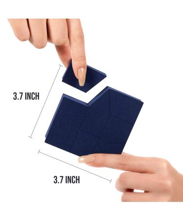 PONY EFFECT Block Sponge Foundation Blending Sponge - Best Makeup Blender for Dry & Wet Use | K-Beauty Essentials - Buy Online on GoSupps.com
