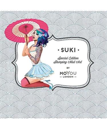 MoYou-London Stencil Suki Collection 06 - Unique Nail Art Stencils for Stunning Designs | International Shipping Available - Buy Online on GoSupps.com