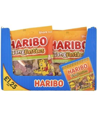 Haribo Tangfastics 5 packs x 140g Multipack Bulk Sour Party Sweets - Buy Online on GoSupps.com