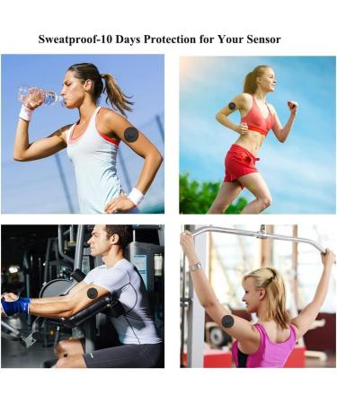 30 PCS Waterproof Sensor Adhesive Patches for Freestyle Libre - Sweatproof CGM Overpatch Tape Stickers Skin-Friendly No Glue Center - Buy Online on GoSupps.com