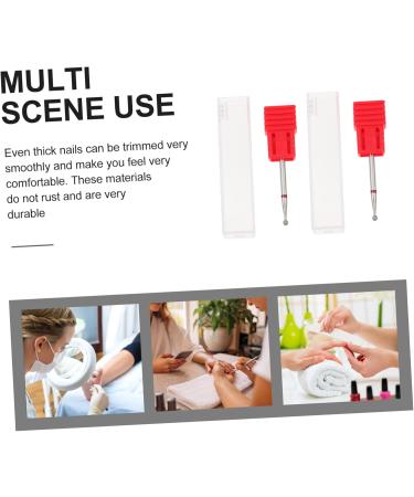 FOYTOKI for sanding head manicure wisking tool electric acrilic nails kit ceramics tools nail drill bits replacement nail drill heads pedicure drill bit nail drills nail care tools suite - Buy Online on GoSupps.com