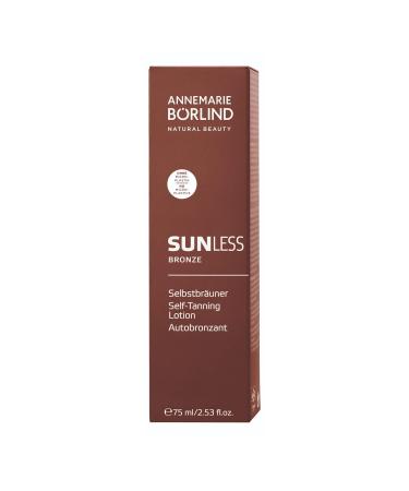 Buy Annemarie B rlind Sunless Bronze Self-Tan 75ml - Vegan Natural Tan for Face & Body | Healthy Glow Without Sun - Buy Online on GoSupps.com