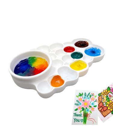 Painting Tray - Artistic Color Mixing Palette | Color Mixing Trays for Artists - For Adults Students Beginner Artists Travel Projects Parties