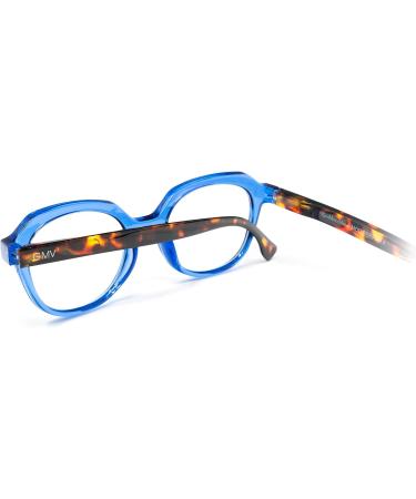 Buy Gian Marco Venturi Women's Ferrara Reading Glasses - Blue Size M | Stylish & Comfortable Eyewear for All Ages - Buy Online on GoSupps.com