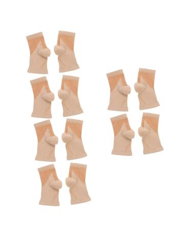Mobestech 6 Pairs Ankle Support Socks Ankle Support Covers Ankle Support Sleeves Plantar Socks Ankle Socks Volleyball Ankle Sleeve Ankle Support Brace Protective Gear Nylon Sports
