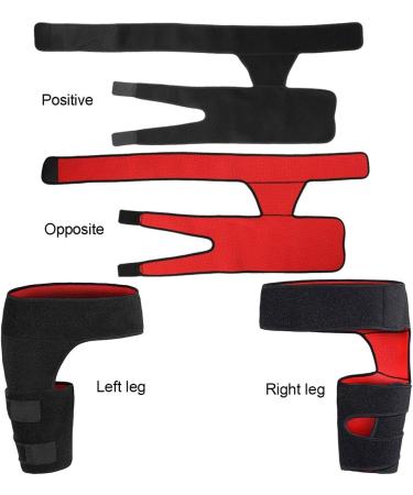 Groin Support Hip Brace for Sciatica Pain Relief - Compression Sleeve for Thigh, Hamstring, and Hip Arthritis - Groin Strap for Men and Women - Buy Online on GoSupps.com