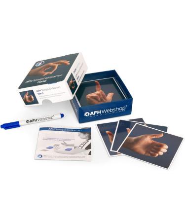 AFH T-Mirror Premium Small with Carrying Bag & Picture Cards - Portable Blue Stand for Enhanced Viewing - Buy Online on GoSupps.com