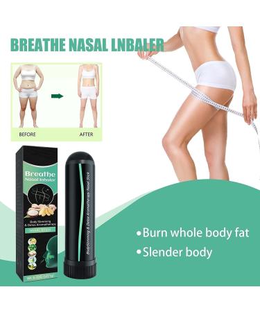 Body Slimming & Detox Aromatherapy Nasal Stick - Essential Oils & Menthol for Freshness Focus & Enhanced Breathing (2PCs) - Buy Online on GoSupps.com