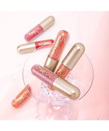 KISSIO Plumping Lip Gloss - Fig Tea | Cruelty-Free, Moisturizing, and Plump Lips - 0.19 oz - Buy Online on GoSupps.com