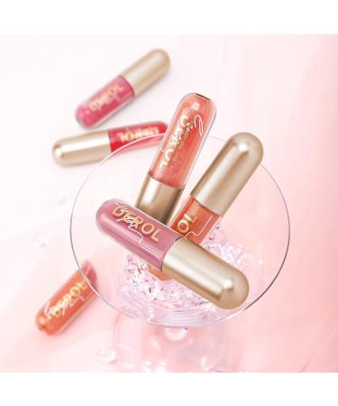 Plumping Moisturizing Lip Gloss - High Shine Lip Plumper for Girls & Women - 01# Lemonade | Shop Internationally - Buy Online on GoSupps.com