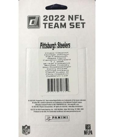 Pittsburgh Steelers 2022 Donruss Team Set w/ Rated Rookie Cards - Kenny Pickett, George Pickens and More Rookies - Buy Online on GoSupps.com