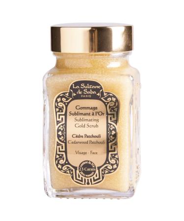 La Sultane de Saba - Face Scrub - Gold : Cedar & Patchouli 100ml / 3.4 Fl Oz