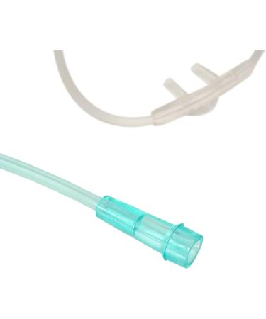 Healva 10 Pack High-Flow Soft Nasal Oxygen Cannula with Standard Connector - 6.6 Feet Green Tubing - Buy Online on GoSupps.com