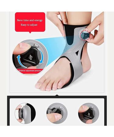 Ankle Foot Orthosis for Drop Foot | Adjustable Stabiliser for Flaccid Foot | Left Small Size Support - Buy Online on GoSupps.com