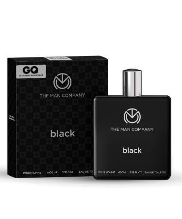 The Man Company Black EDT Perfume For Men - 100ml | Premium Long-Lasting Fragrance Spray | Gift for Him