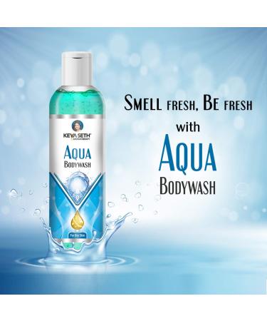 Keya Seth Aromatherapy AquaBodywash Shower Gel with Skin Conditioner for Dry Skin 200ml - Buy Online on GoSupps.com