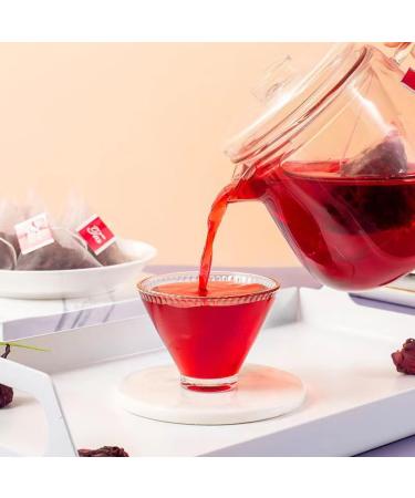 Hibiscus Tea Bags 150g Dried Hibiscus Flowers Tea Herbal Tea Caffeine Free 3g 50 Tea Bags - Buy Online on GoSupps.com