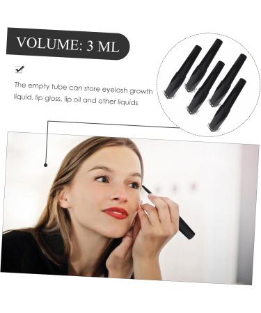 BIUDECO 5pcs Empty Eyeliner Bottle Mascara Vial Mascara Bottles Empty Eyeliner Tube Eyelash Essence Plastic - Buy Online on GoSupps.com