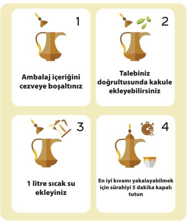 M rra Kahvesi Caf Soluble Instantan avec Cardamome 50g - Buy Online on GoSupps.com