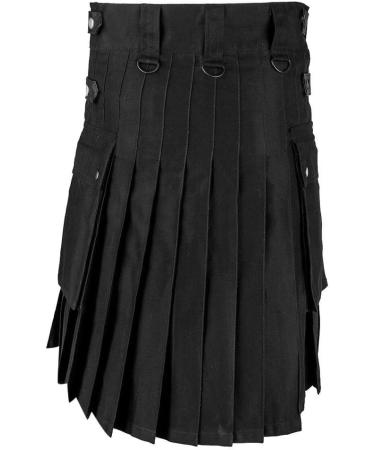 Scottish Kilt Scarlet Darkness Shoes - Retro Rock Style | Highland Mini Skirt & Streetwear - 3XL Black Patchwork - Buy Online on GoSupps.com