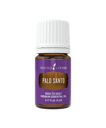 Young Living Palo Santo Essential Oil - 5ml - Meditation Ritual Aroma Natural Aromatherapy for Inspiration - Ideal for Rainy Season Diffuser - 100% Pure & Premium-Grade