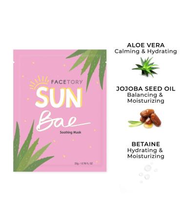 FACETORY Collection Facial Mask Set - Hydrating, Purifying, Soothing, Moisturizing, Revitalizing - Pack of 5 Form-Fitting Sheet Masks - For All Skin Types - Buy Online on GoSupps.com