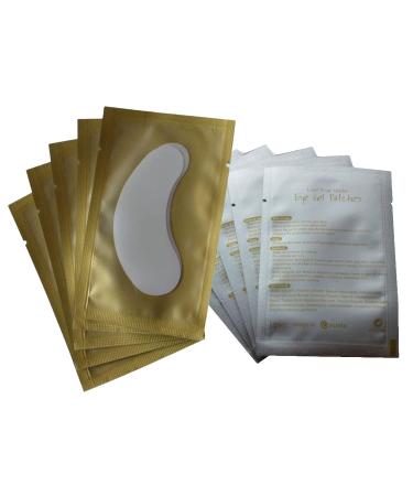 Premium Lint-Free Eye Pads for Professional Eyelash Extensions | Eye Gel Patches | Smooth Surface | Gold - Perfect for Pros - Buy Online on GoSupps.com
