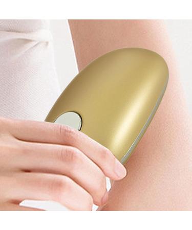 Shurzzesj Smooth hair eraser reusable crystal shaver personal trimmer hair removal epilators crystal shaver for women and men Gold - Buy Online on GoSupps.com