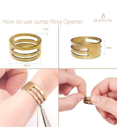 BEADNOVA 6mm Assorted Colors Open Jump Rings for Jewelry Making (900Pcs) - Buy Online on GoSupps.com