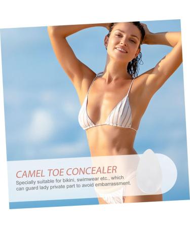 DOITOOL Women's Swimsuit Private Parts Protector Stickers - Set of 4 Waterproof Camel Toe Concealers - Buy Online on GoSupps.com