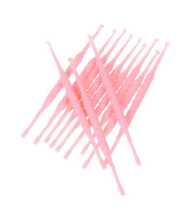 BIUDECO 12pcs Ear Wax Picker Plastic Remover Cleaning Tool Smooth Edges for Safe Use Lightweight Easy to Carry for Personal Ear Care