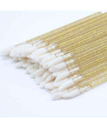 Buy AKOAK 100 Pcs Disposable Lip Brushes & Eyelash Wands - Perfect for Lip Gloss & Makeup Application Yellow Beauty Kit - Ships Worldwide - Buy Online on GoSupps.com