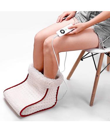 Namvo White Electrical Foot Warmers - Soft & Breathable Cold Foot Heat Therapy for Home & Office Use - Buy Online on GoSupps.com