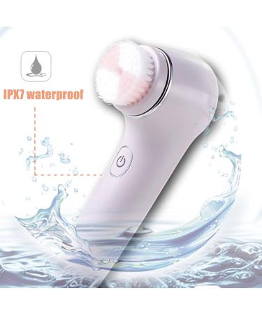 Facial Cleanser Mini Inductive Wireless Charging Soft Brush Cleansing Brush Facial Cleansing Waterproof - Buy Online on GoSupps.com