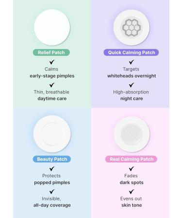 Daewoong Pharmaceutical Easyderm patch gift set 4-Type Pimple Patches - Buy Online on GoSupps.com