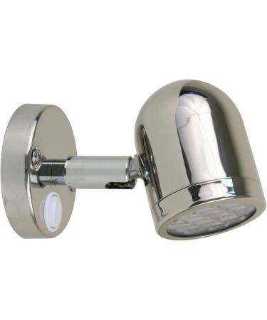Scandvik LED 304 Stainless Steel Reading Light | 8-30V | Perfect for Boats & RVs - Buy Now - Buy Online on GoSupps.com