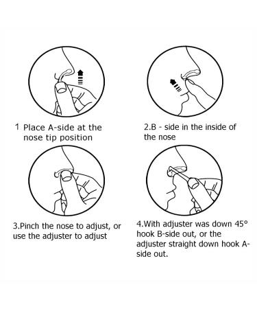 Nose Up Lifting Clip - 3 Pairs Invisible Nose Shaper & Straightener | Perfect Bridge Corrector | Shop Internationally - Buy Online on GoSupps.com