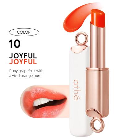 ATH Authentic Lip Balm 10 JOYFUL - Vegan Tinted Chapstick for Moisturizing Plumping Lips | Lightweight No Stickiness Cruelty-Free & Petrolatum Free - Buy Online on GoSupps.com