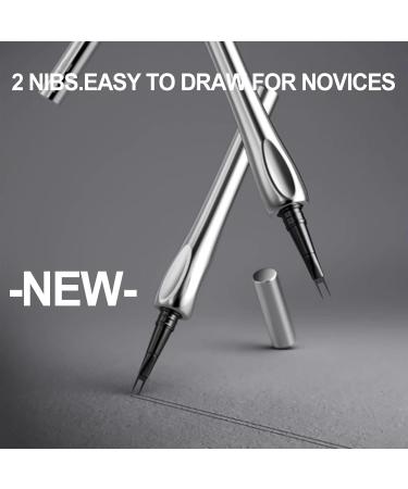 LXZJJM Bifurcated Water Eyebrow Pencil Liquid Eyebrow Pen Waterproof Brow Pen with Micro-Fork Tip Creates Natural Looking Brows Effortlessly (#03 Dark Brown) - Buy Online on GoSupps.com