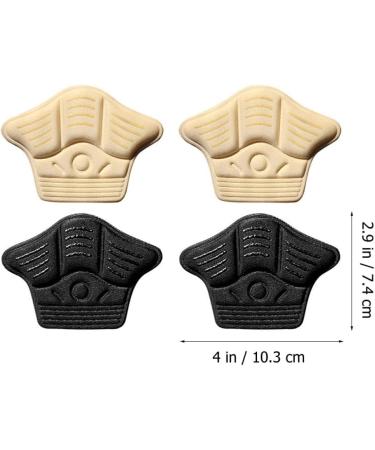 NOLITOY Anti Drop Heel Pads - 8 Pairs Comfortable Wear-Resistant & Breathable Heel Stickers for Ultimate Foot Comfort - Buy Online on GoSupps.com