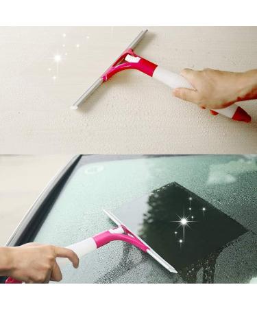Glass Wiper Products Squeegee with Built in Pump Spray Bottle All Purpose Bathroom Window Squeegee Bathroom - Buy Online on GoSupps.com