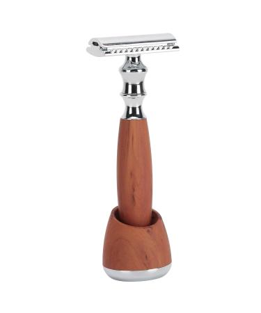 Classic Men's Double Edge Razor with Wooden Handle - Premium Hand Razor for a Superior Shave - Buy Online on GoSupps.com