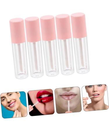  SOESFOUFU Set of 5 Reusable and Lightweight Lip Gloss Bottles for Girls Compact Containers for Lip Oil - Buy Online on GoSupps.com
