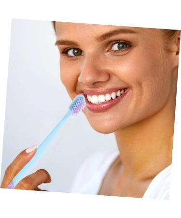 Cool Hoya Soft Children's Manual Toothbrush - Ergonomic Travel Toothbrushes with Dental Floss - 10 Pack - Buy Online on GoSupps.com
