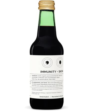 Jus d'Aronia Bio 250ml - 100% Aronia - Riche en Anthocyanes - Pour une Belle Peau - Buy Online on GoSupps.com