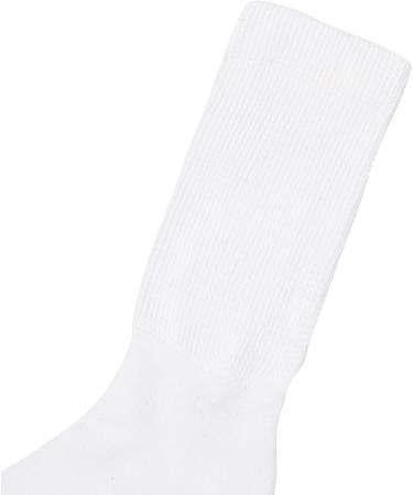 MediPeds 8 Pack Diabetic Crew Socks | Non-binding Top | Men 7-12, Ladies 10-13 | White | eCommerce - Buy Online on GoSupps.com