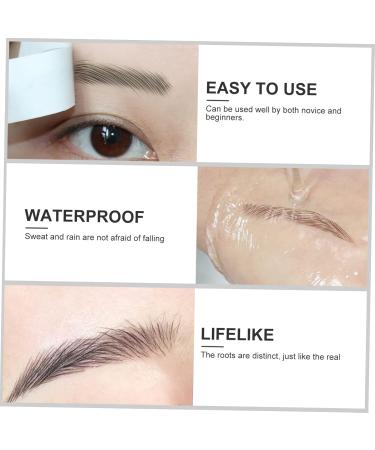 FRCOLOR 54 Sheets Waterproof Eyebrow Stickers Waterproof Transfer Eyebrow Styling Stickers 4d - Buy Online on GoSupps.com