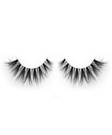 Arison 3D Handmade Siberian Mink Eyelashes - Natural Look with Transparent Band | 100% Handmade Artificial Lashes (1 Pair) - Perfect for International Shipping - Buy Online on GoSupps.com